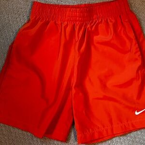 Nike Vibrant Orange Athletic Shorts